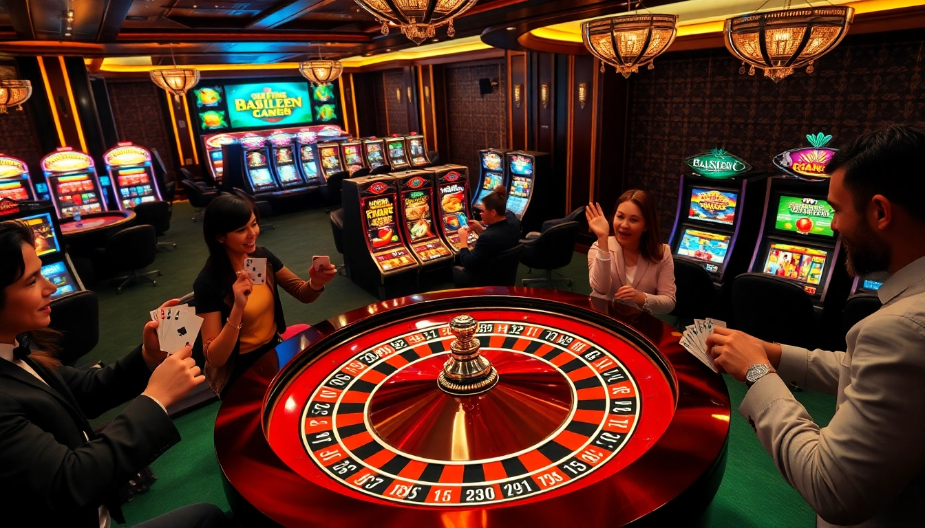 Excitement builds as players engage with the roulette wheel at https://gg88.black/, showcasing vibrant casino action.