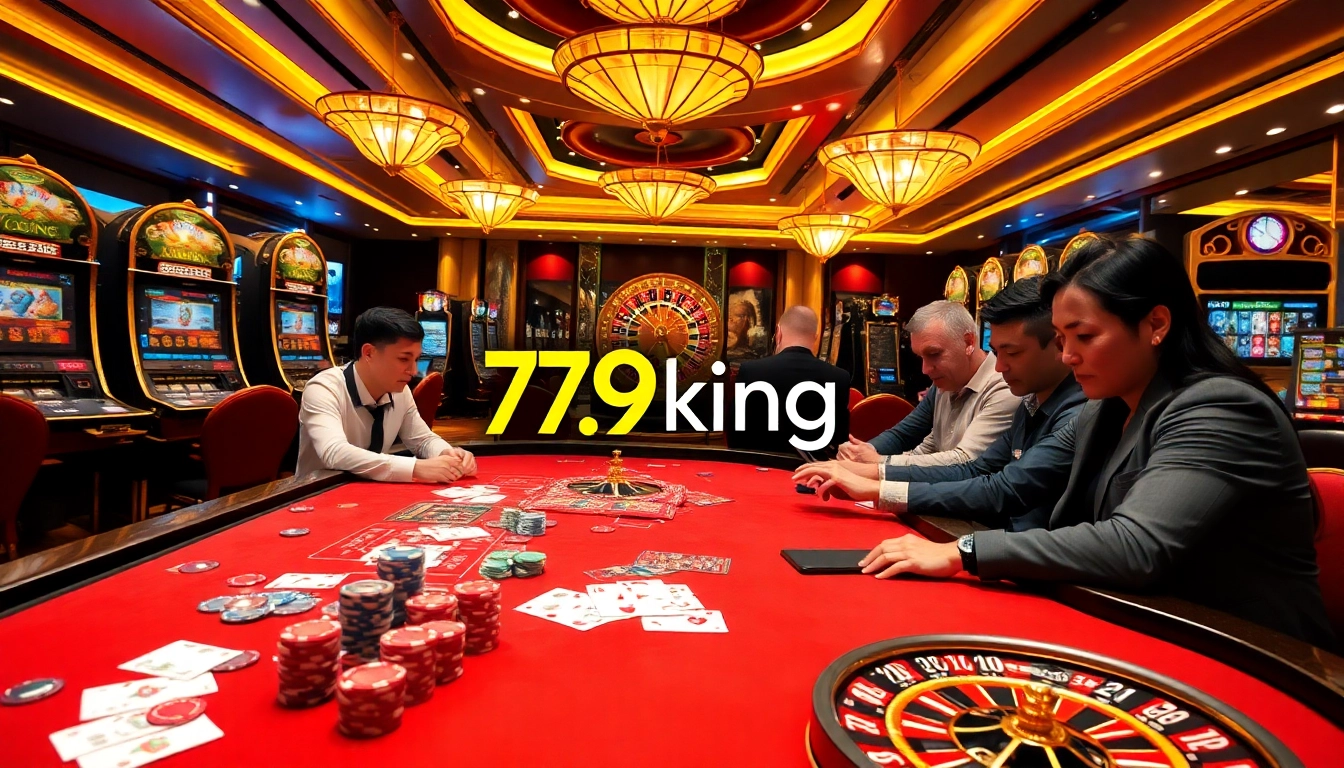 Get lucky at 79king casino's vibrant gaming table with thrilling slots and card games.