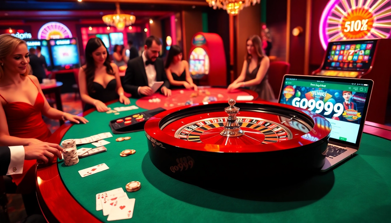 Experience thrilling gambling action at https://go999.in.net/ with luxurious casino tables and exciting games.
