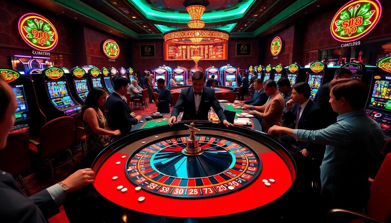 Witness the excitement at a casino table with Link SC88, where players engage in thrilling bets and games.