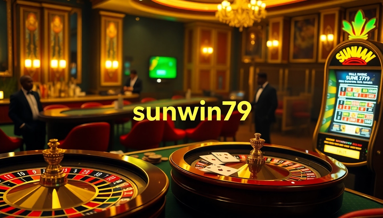 Experience gaming excitement at sunwin79 with lively poker and roulette action.