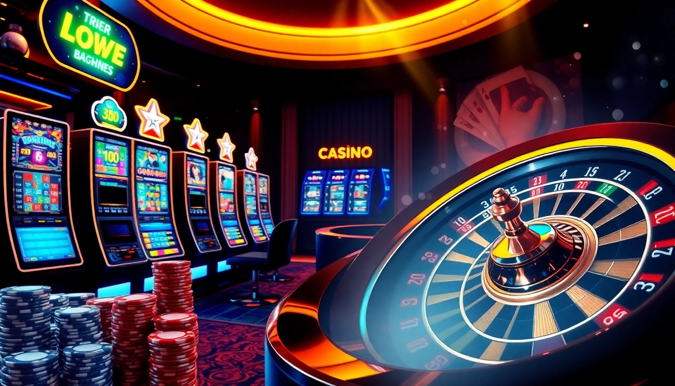 Experience the thrill of online gambling at new88 com with vibrant casino visuals and engaging games.