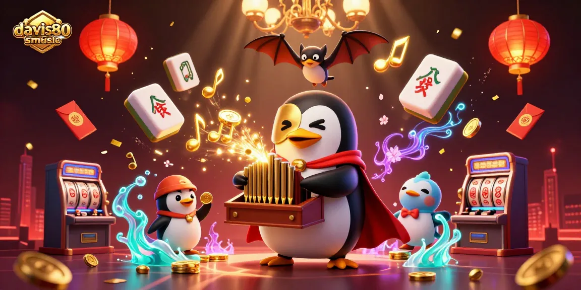 Experience thrilling gameplay with davis80smusic's vibrant casino scene filled with excitement.