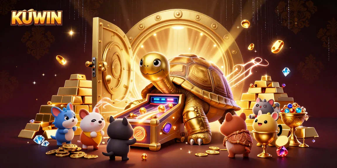Experience thrilling gameplay at KUWIN with golden treasures and exciting gambling elements.